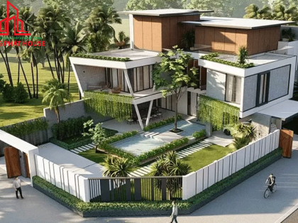 Biệt Thự Vườn Sang Trọng Tại Vũng Tàu – Thiết Kế Từ Hoàng Phát House