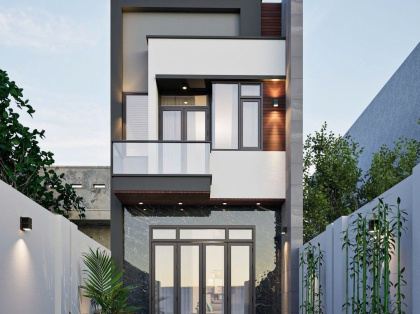 Thiết kế nhà phố 2 tầng Anh Tâm Đồng Nai