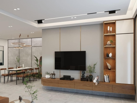 Thiết Kế Nhà Phố Hiện Đại Của Chị Chi