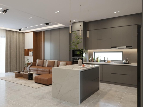Thiết Kế Nhà Phố Hiện Đại Của Chị Chi
