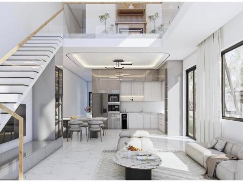 Nhà phố thiết kế hiện đại của Anh Út Long Khánh