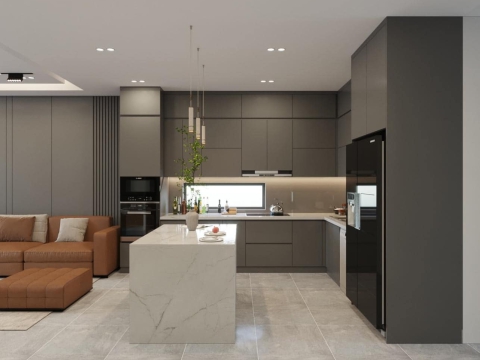 Thiết Kế Nhà Phố Hiện Đại Của Chị Chi