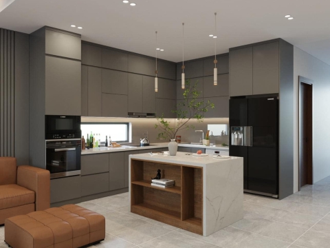 Thiết Kế Nhà Phố Hiện Đại Của Chị Chi