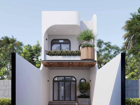 Nhà Phố Sân Vườn Chị khanh